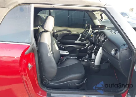 2006 Mini Cooper S из США, поврежденный, VIN WMWRH33526TK57626